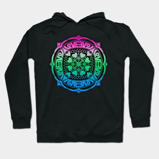 Poly Pride Mandala Hoodie